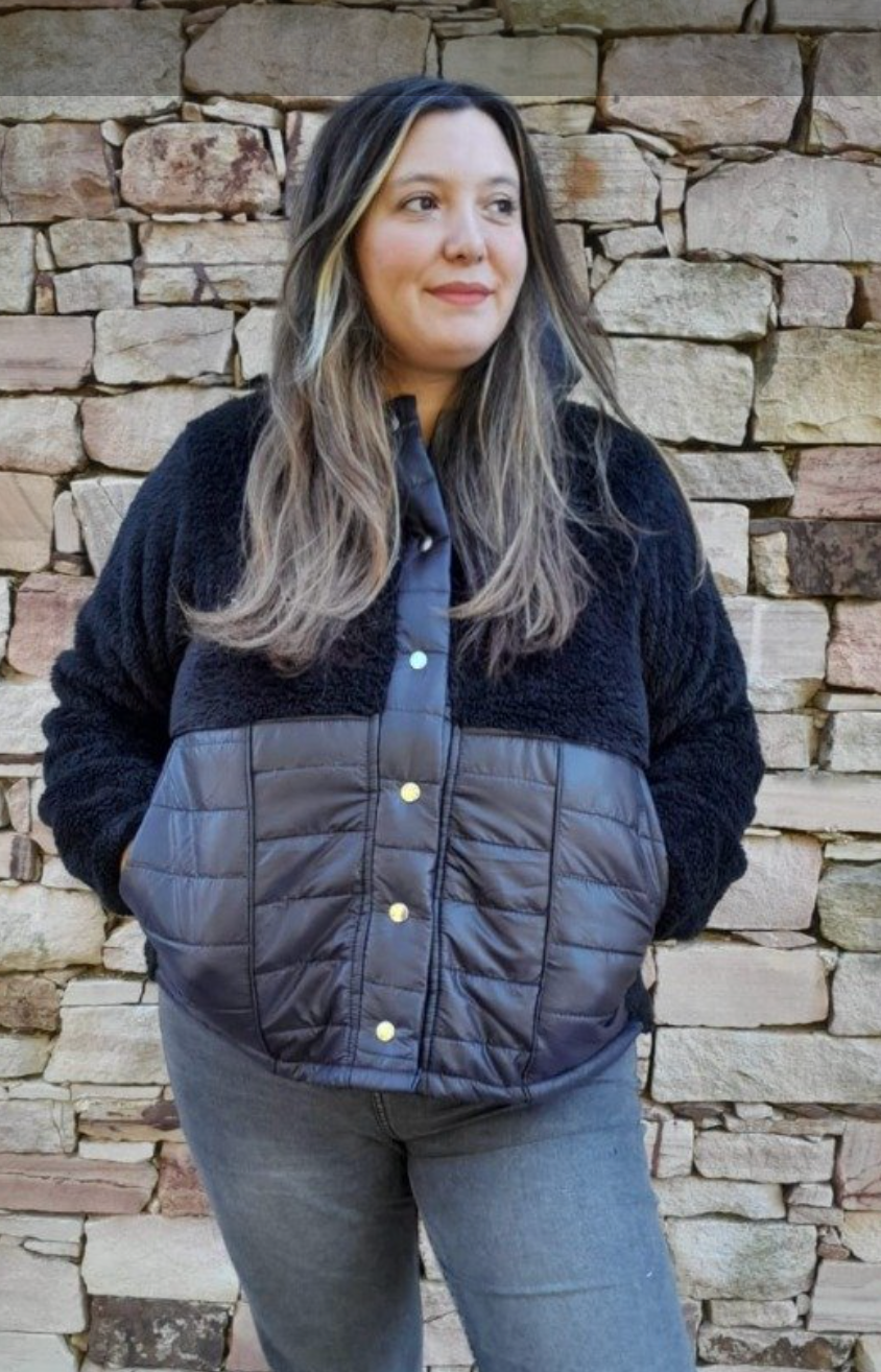 Campera Corderito Matelassé – Abrigo extremo con estilo urbano