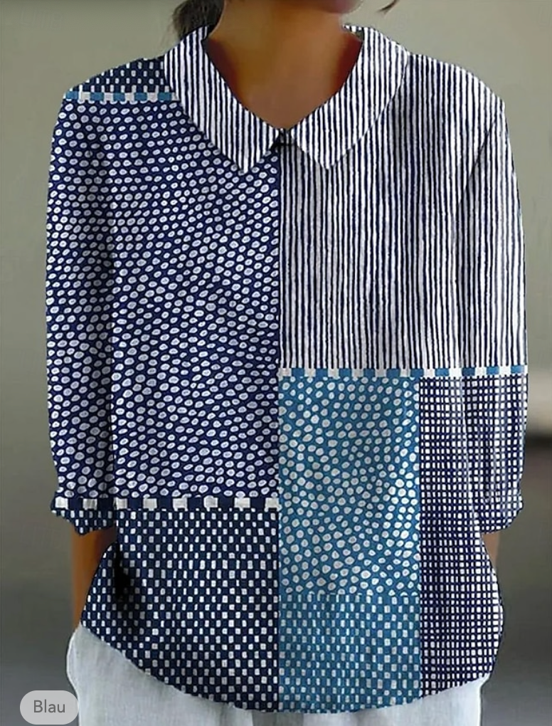 Camisa Estampada Fresh Fit – Estilo relajado para looks de invierno con onda